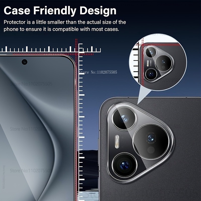 [4-in-1]2Pcs Full Coverage Tem - Huawei Pura 70 ulasan dan harga