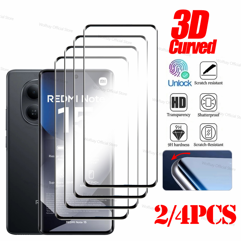 2/4 PCS 3D Curved Edge Glass F - Curved Edge Screen ulasan dan harga