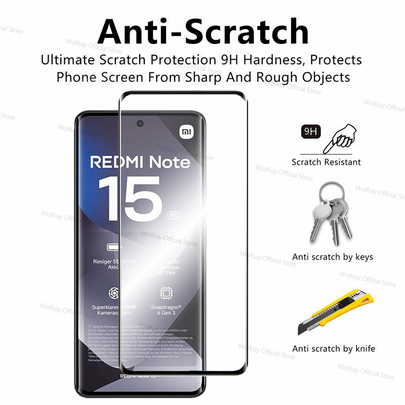 2/4 PCS 3D Curved Edge Glass F - Curved Edge Screen ulasan dan harga
