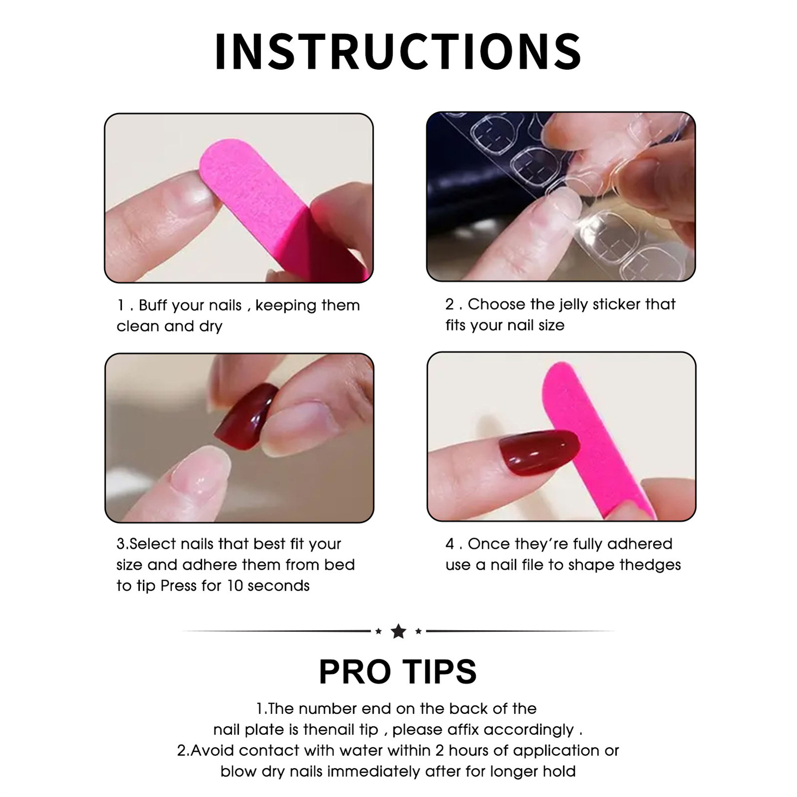 Fake Nails Reusable Adhesive P - Full Cover Adhesive ulasan dan harga