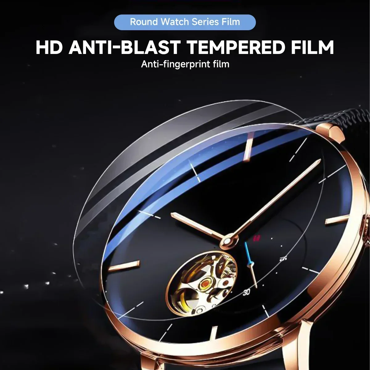 26-46mm Universal Tempered Gla - Smartwatch Screen Film ulasan dan harga