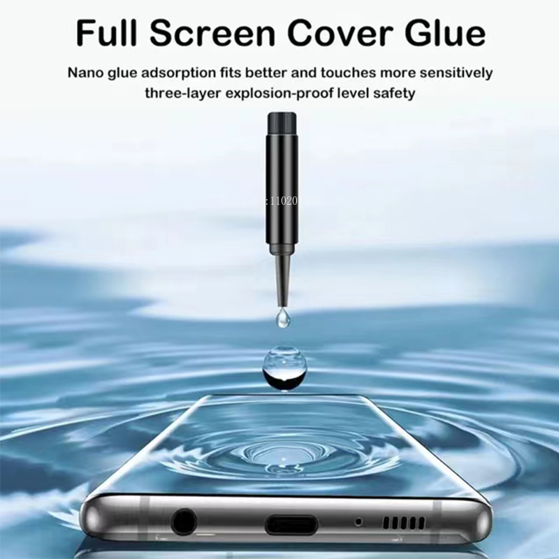 5PCS Curved High Quality Full  - Curved Edge Screen ulasan dan harga