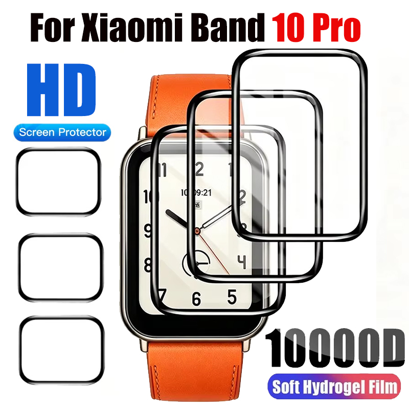 1-5PCS For Xiaomi Mi band 10 P - Smartwatch Screen Film ulasan dan harga