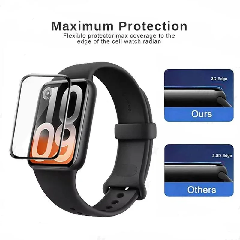 1-5PCS For Xiaomi Mi band 10 P - Smartwatch Screen Film ulasan dan harga