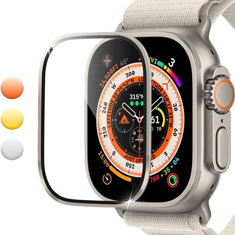 Tempered Glass Film for Apple  - Smartwatch Screen Film ulasan dan harga