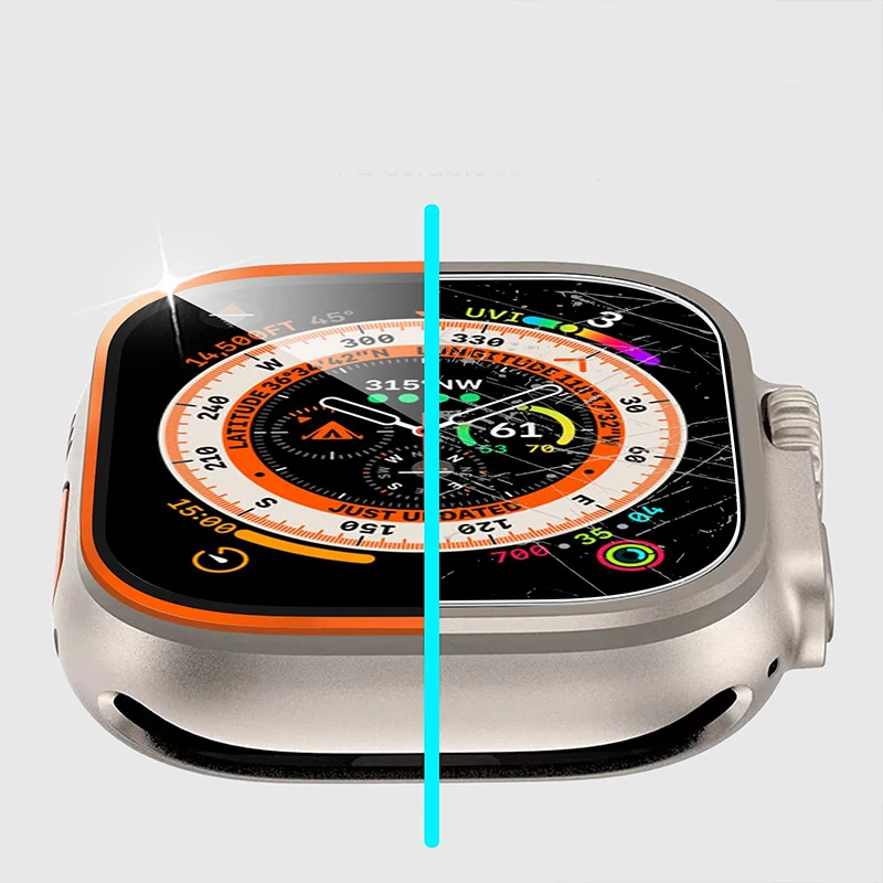 Tempered Glass Film for Apple  - Smartwatch Screen Film ulasan dan harga