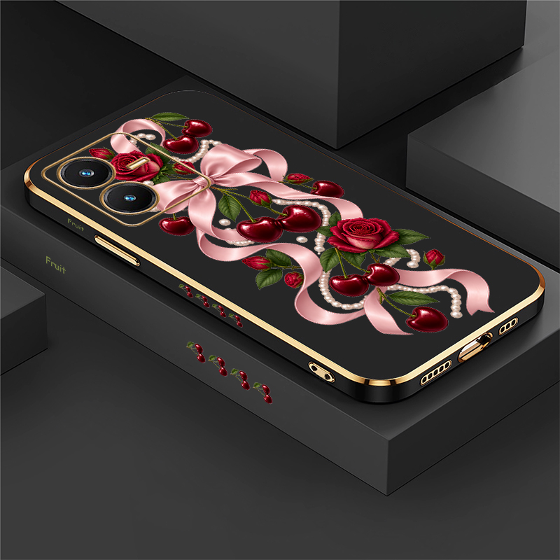 Bow Cherry Case For Vivo Y28 S - Vivo Y28 ulasan dan harga